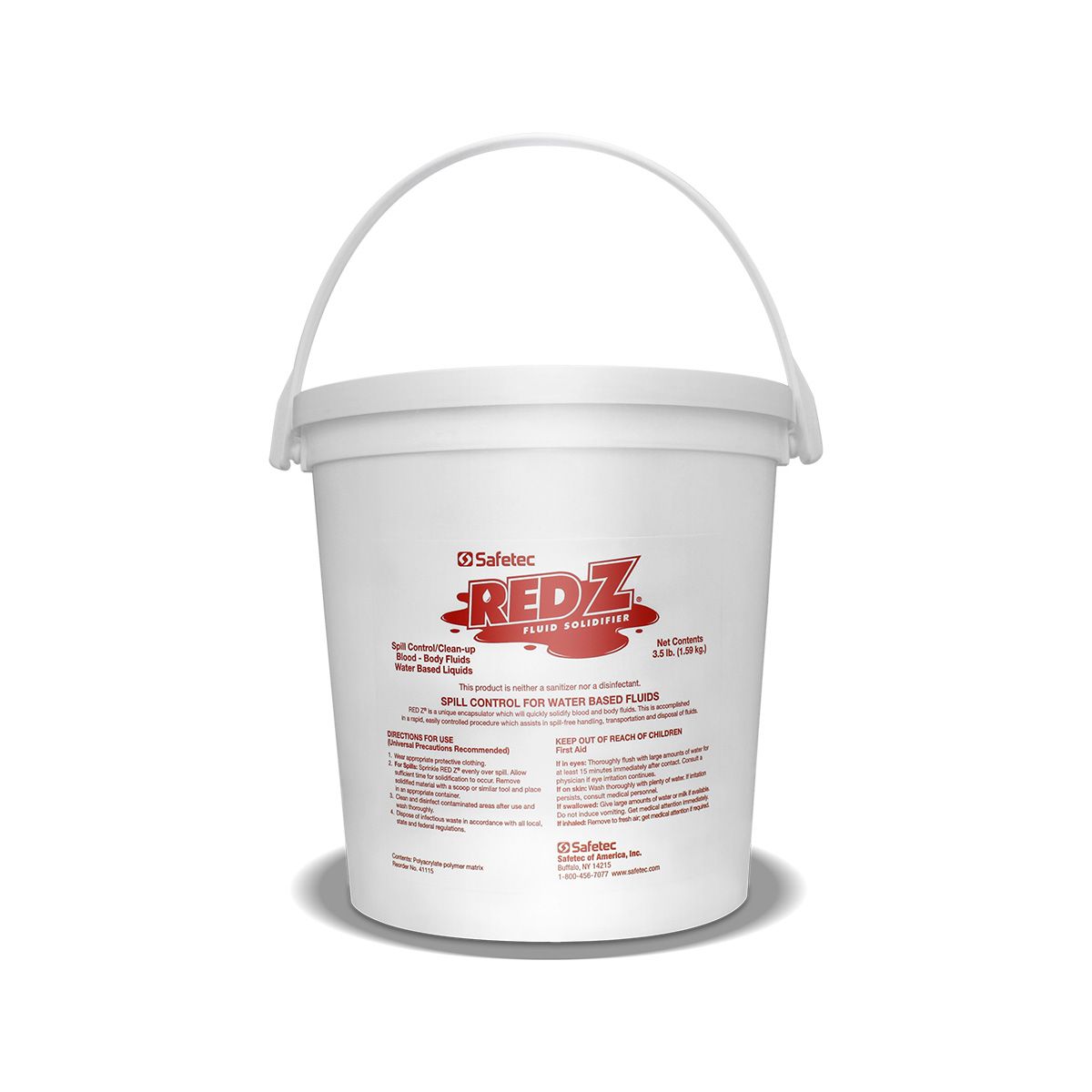 Red Z Spill Control Solidifier Buckets