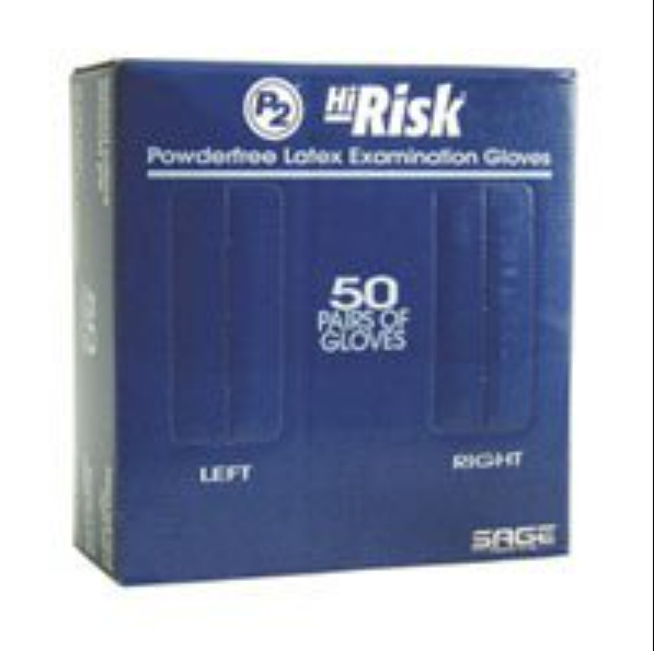 Latex Examination Gloves, Powder Free, Non Sterile
