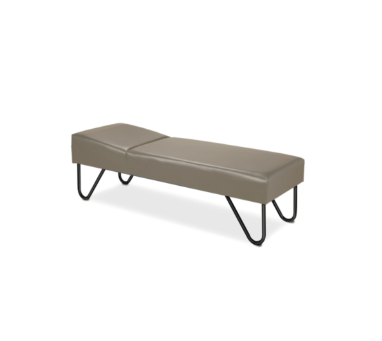 Chrome U Leg Couch
