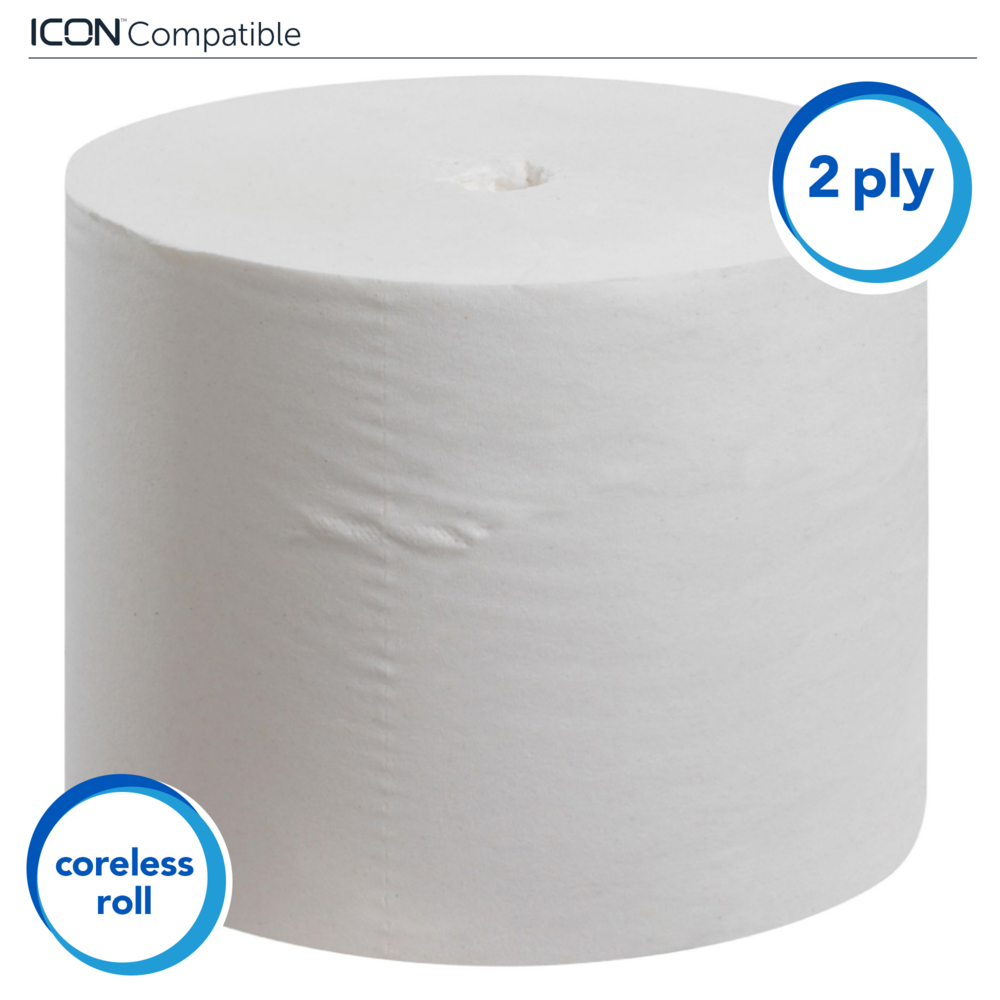 Scott Essential Coreless Standard Roll Toilet Paper