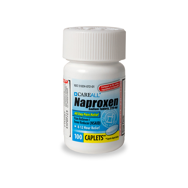CareALL Naproxen Caplets, 220mg