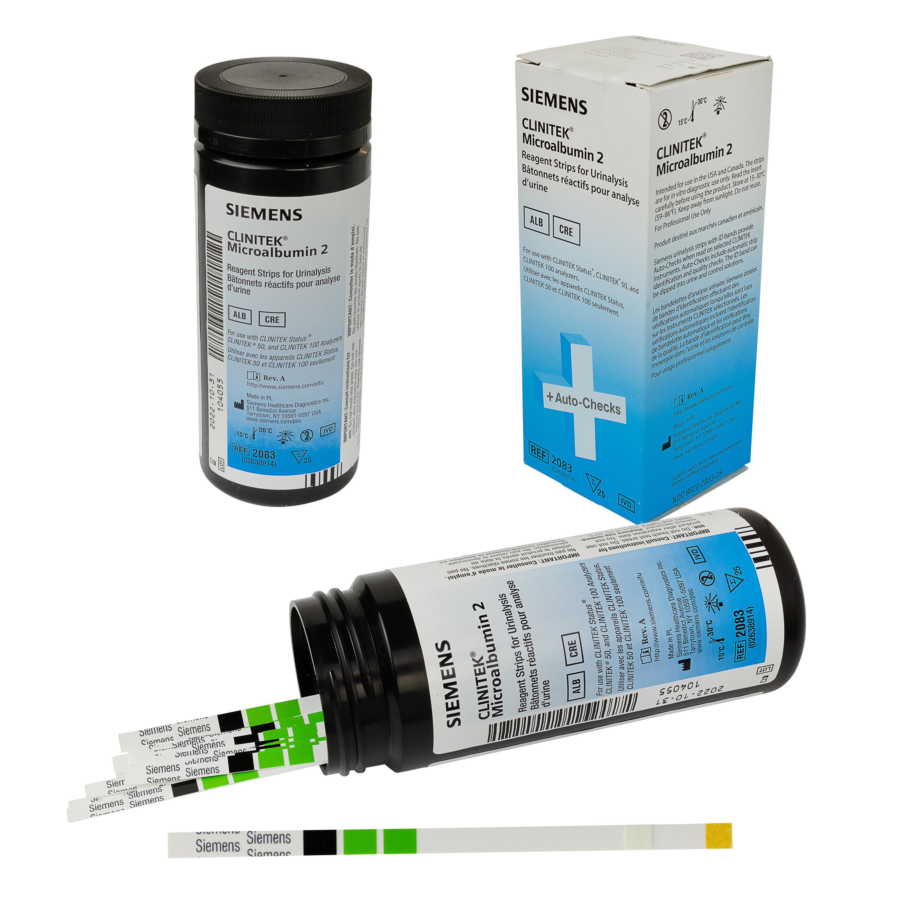 Clinitek Microalbumin Reagent Test Strips