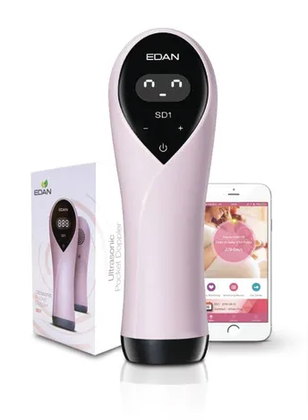 All in One Ultrasonic Pocket Doppler Fetal Doppler with Bluetooth