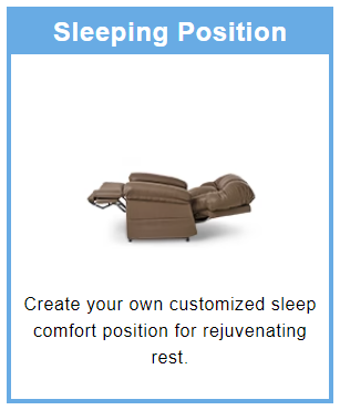 Comfort, Lift & Massage for Seniors Deluxe 2-Zone Perfect Sleep Chair