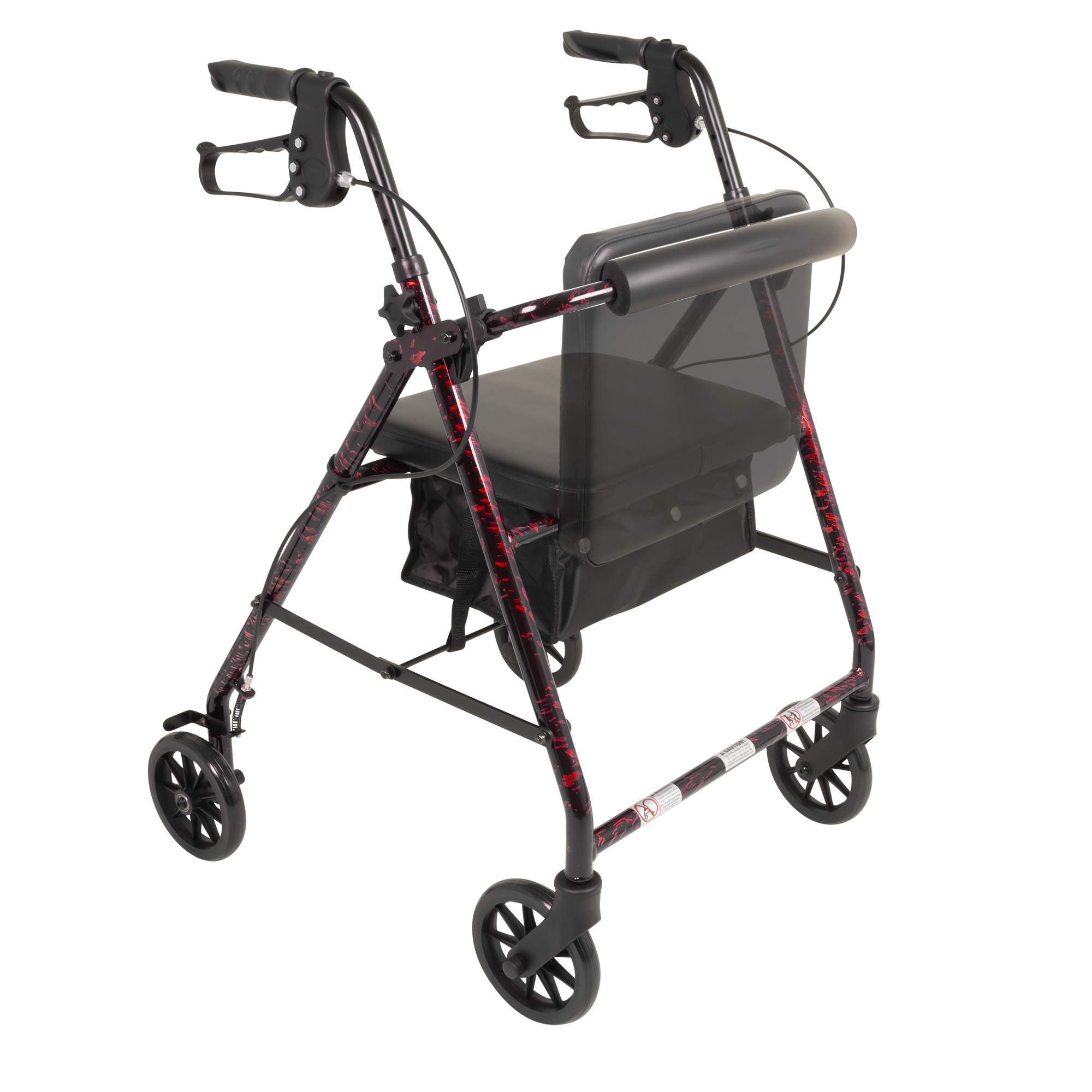 Aluminum Rollator with 6" Wheels