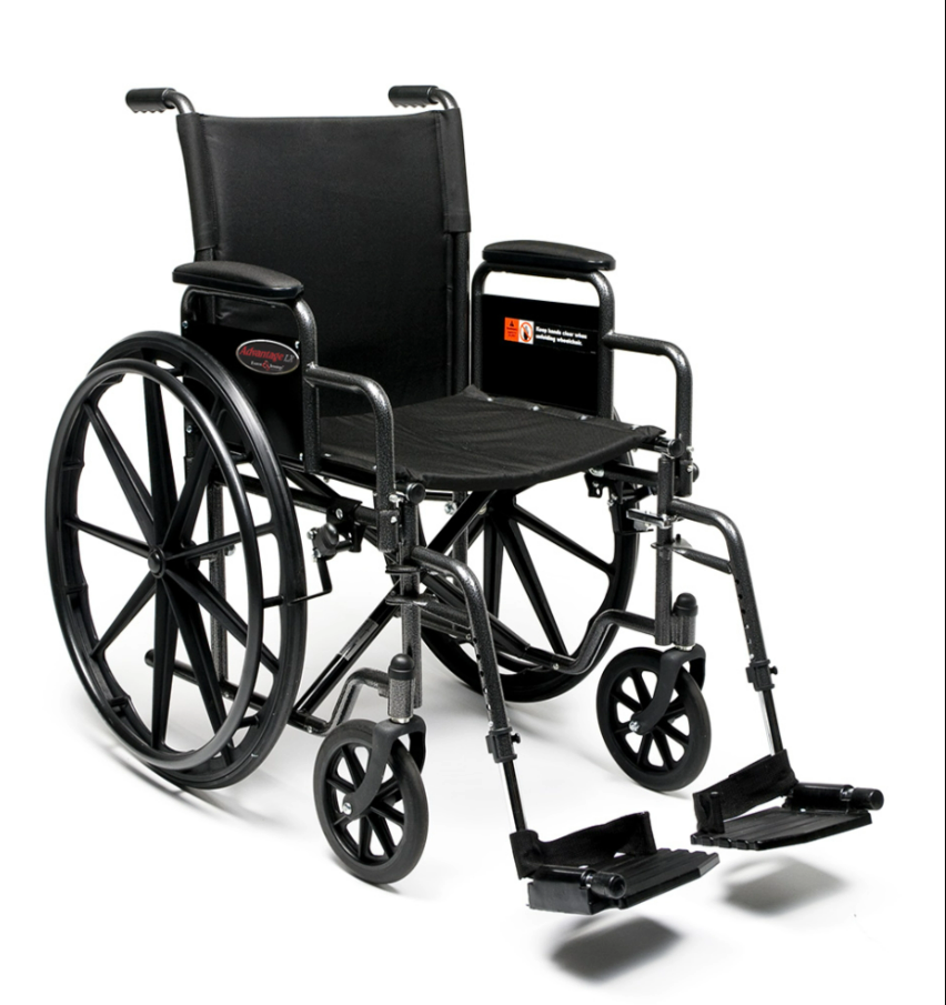 Advantage LX Wheelchair, Nylon, 18" x 16"