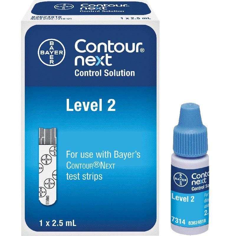 Contour Blood Glucose Control Solution, 2.5 mL