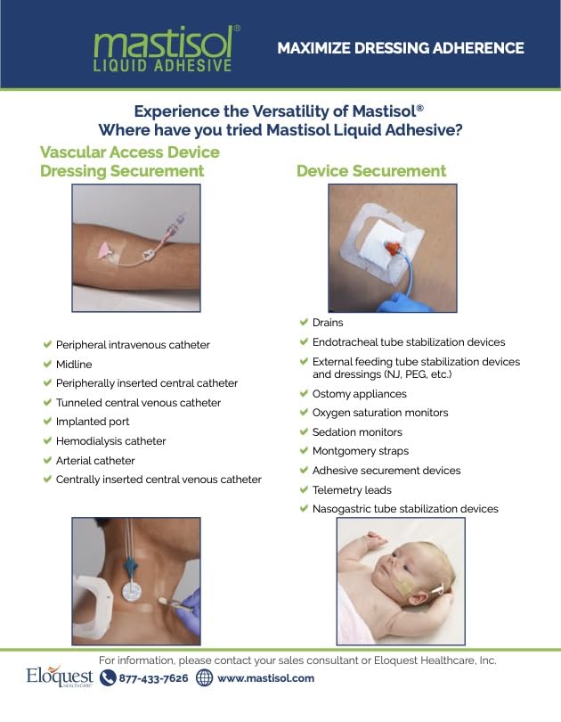 Mastisol Liquid Adhesive in 15 mL Bottle