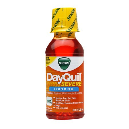 DayQuil Cold & Cough Relief Liquid, 8 oz