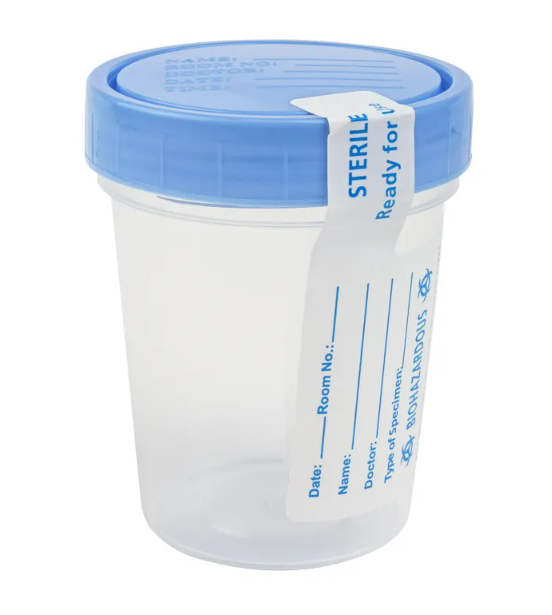 Specimen Containers, Bulk, 4 oz