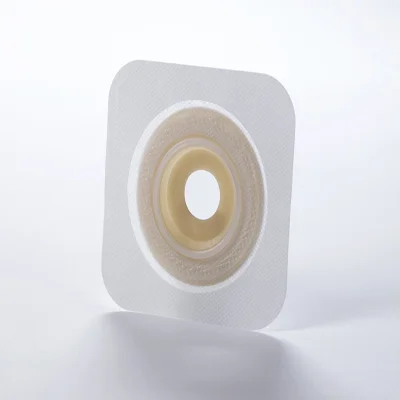 Pre Cut, Durahesive Skin Barrier with Tape Collar, White, 1.75" Flange
