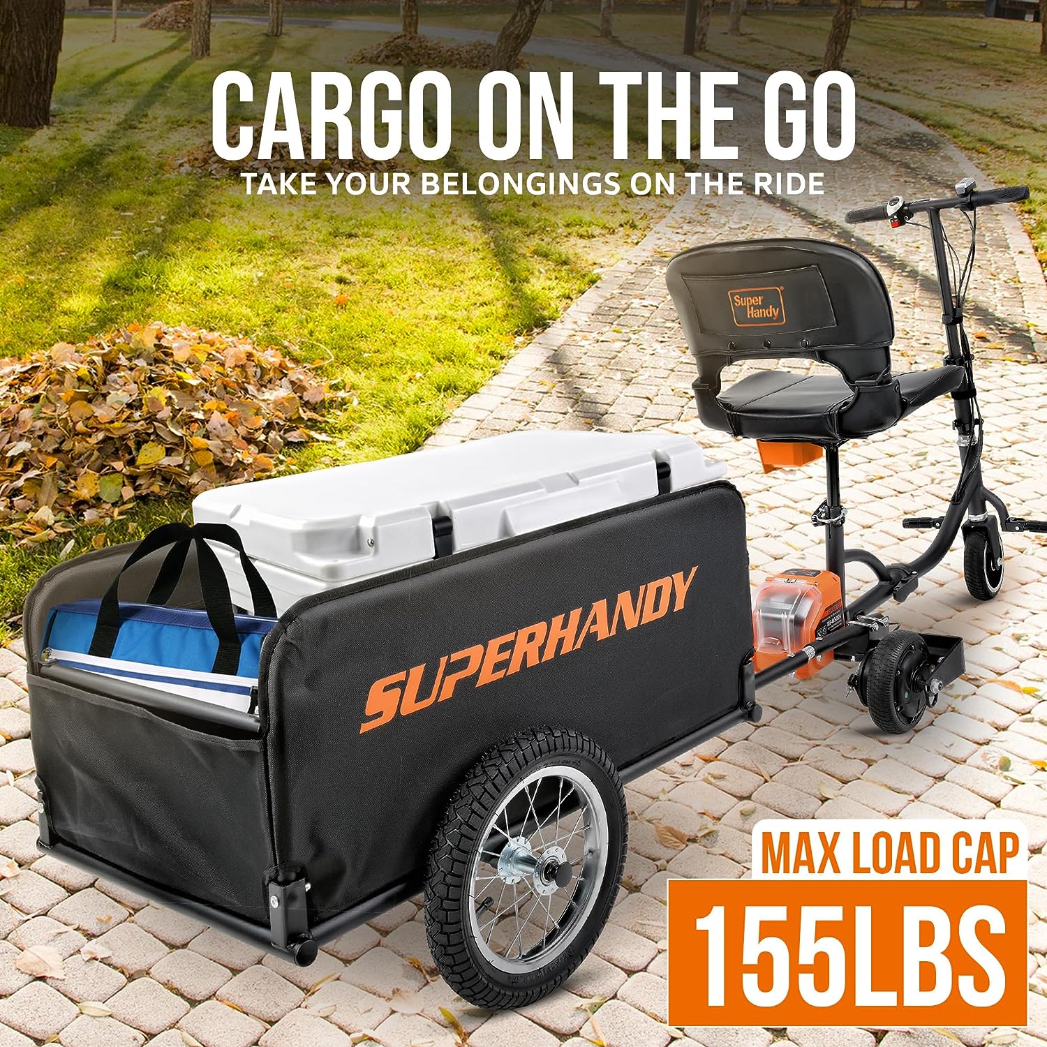 Foldable Follow Behind Wagon