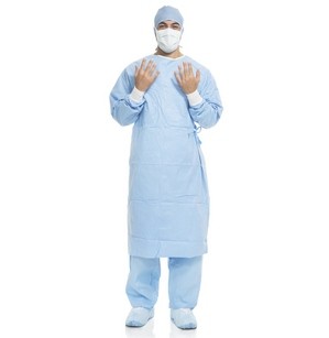 Aero Blue Performance Surgical Gowns without Towel, Non Sterile