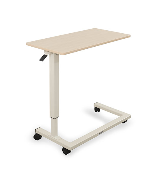 Hospital Over Bed Table Adjustable Height