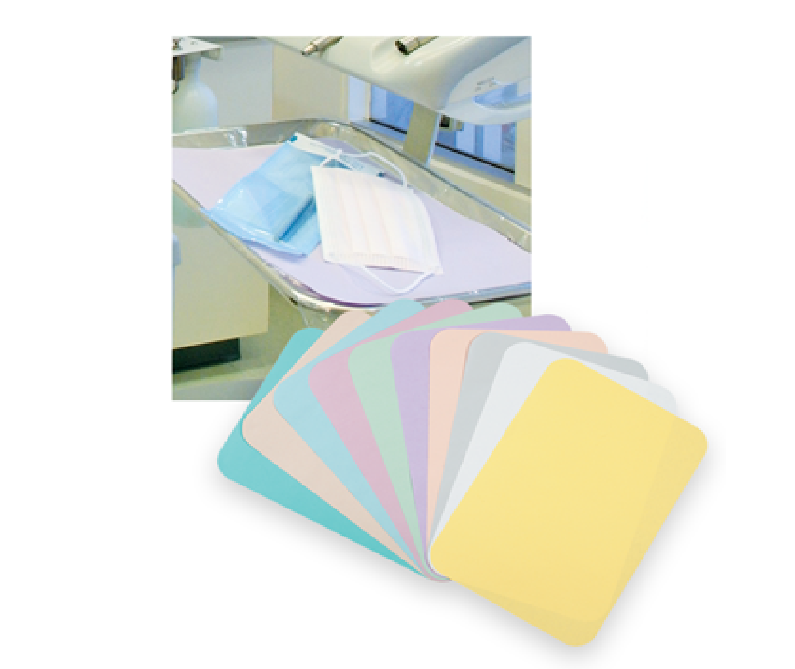 Tray Cover, Size X, Cox, 11" x 11", White
