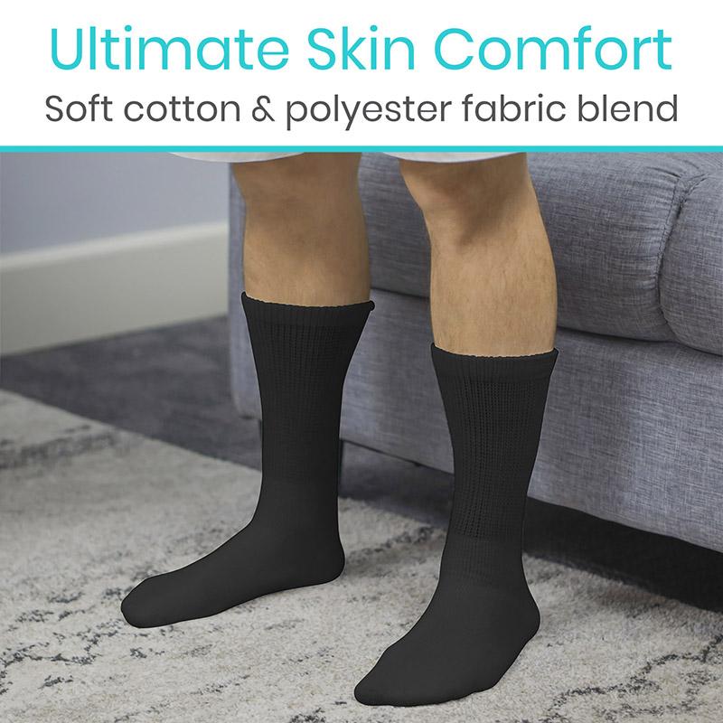 Non Binding Socks - Gentle Support and Stretch