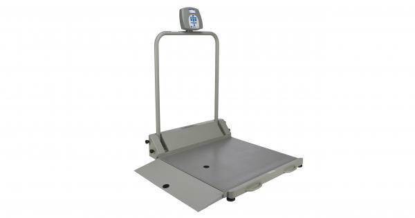 Digital Wheelchair Ramp Scale with Folding Ramp