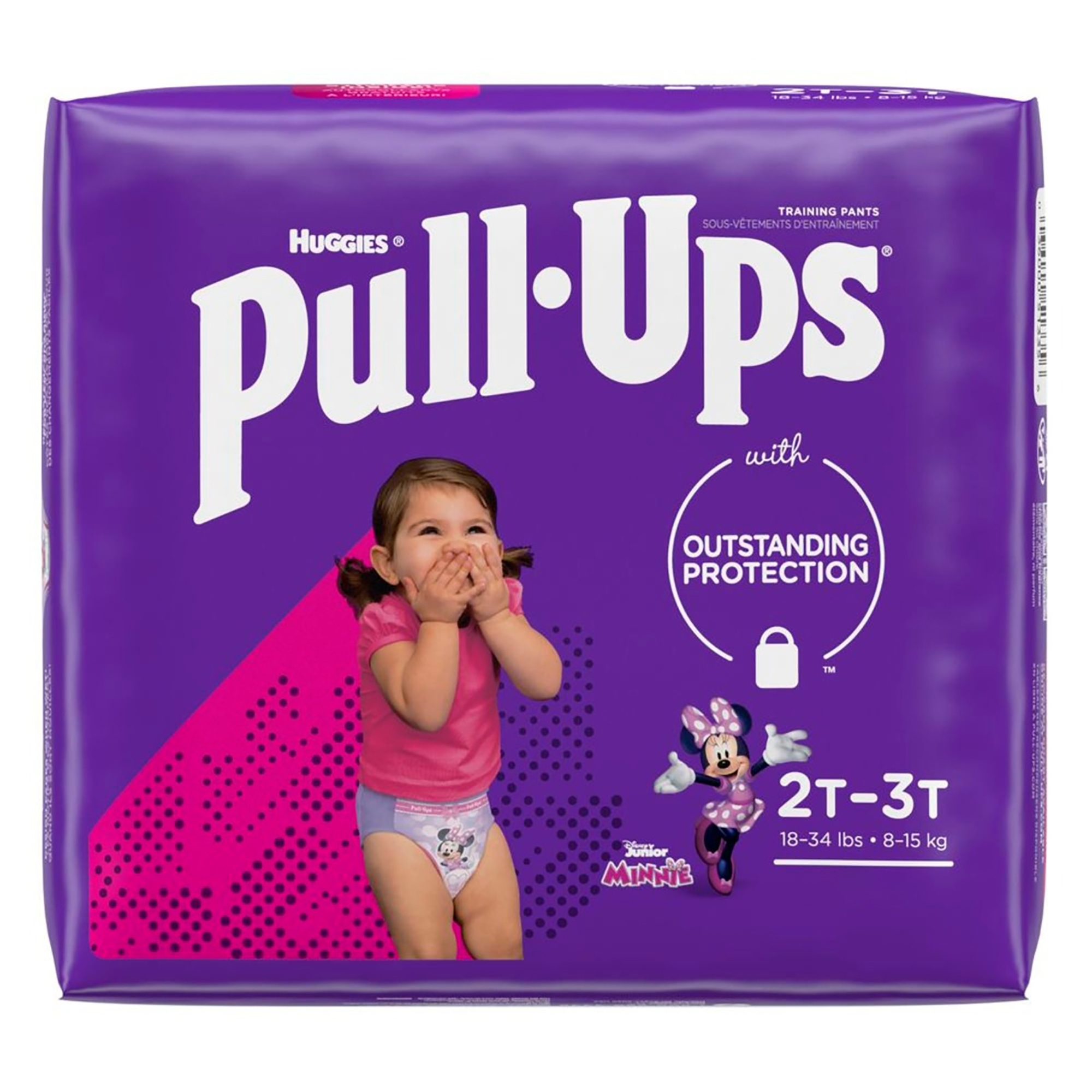 Training Pants, Jumbo Pack, Girl, 2T, 3T