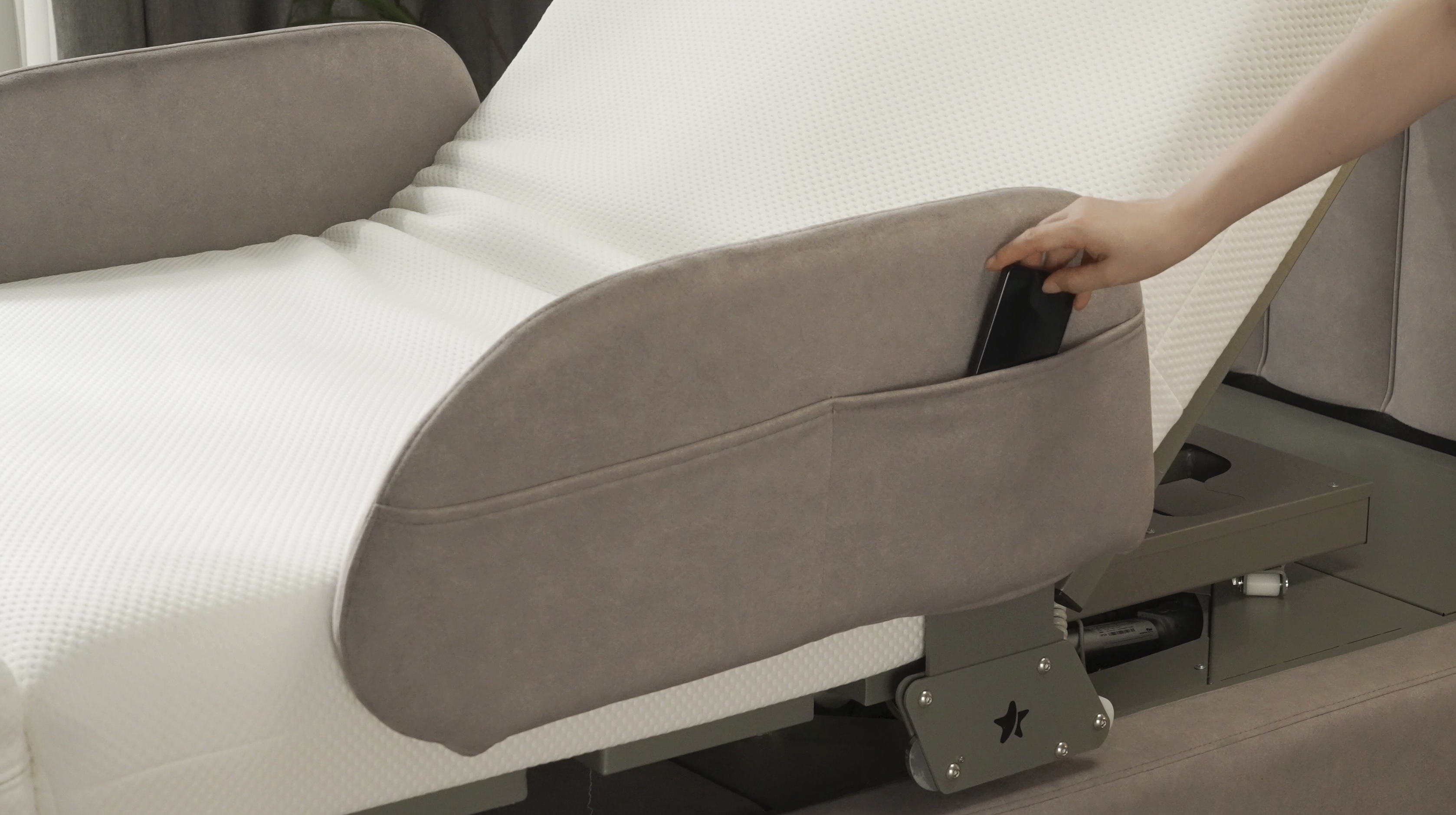 Orin Full Electric Rotating Adjustable Bed with Stand Assist