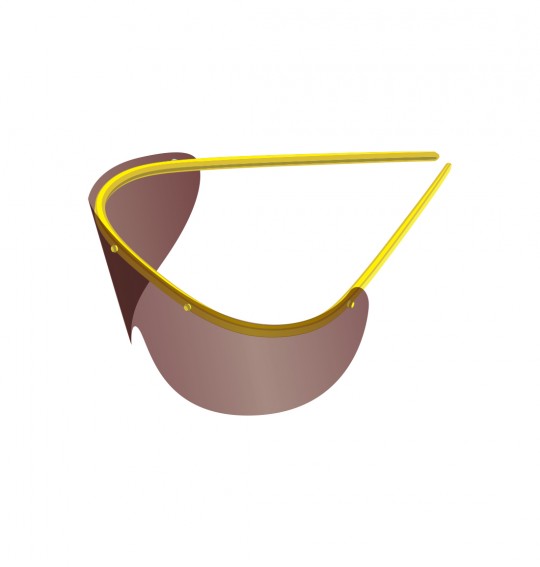 Googles Eye Shields, Tinted Lenses, Refill Pack