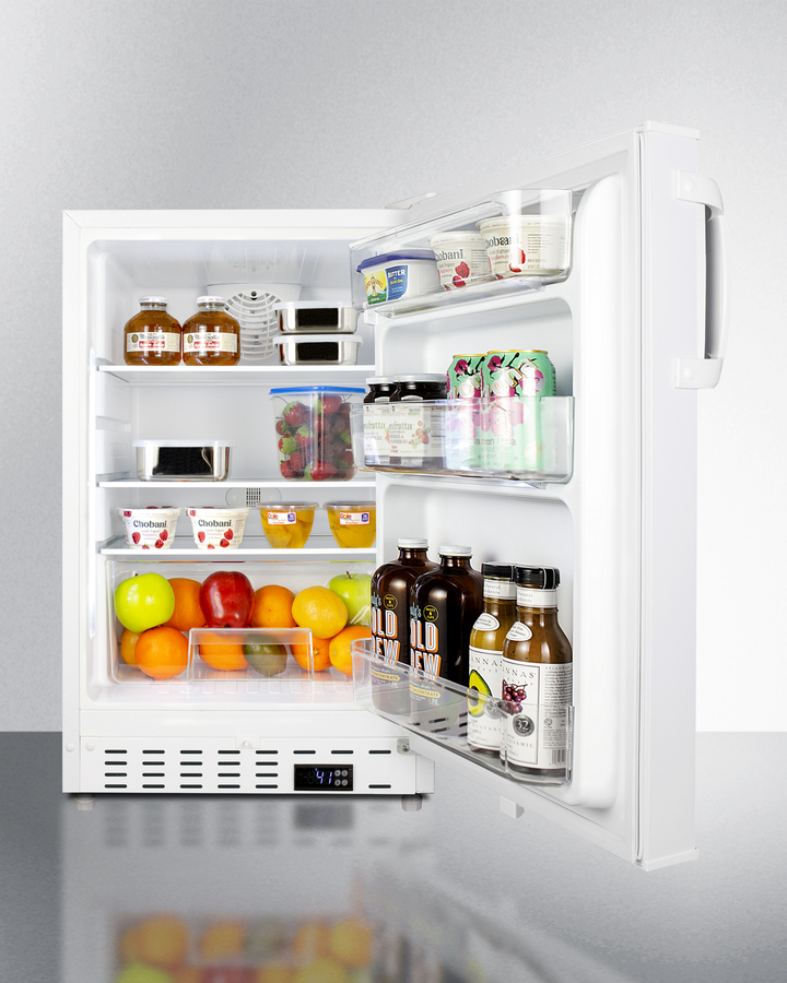 ADA Compliant 20" Wide Built In All Refrigerator