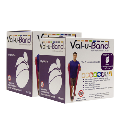 Twin Pak 100 Yard Latex Free Exercise Bands