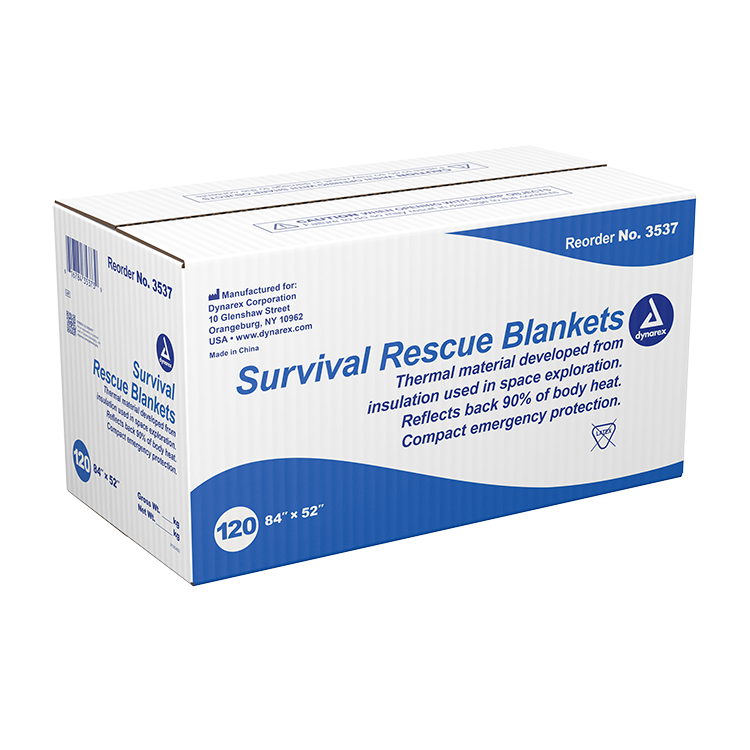 Emergency Survival Rescue Blanket 84" x 52"