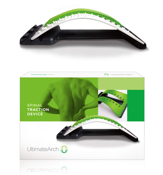 Ultimate Arch Spinal Traction Device for Back Pain Relief with Bonus Arch