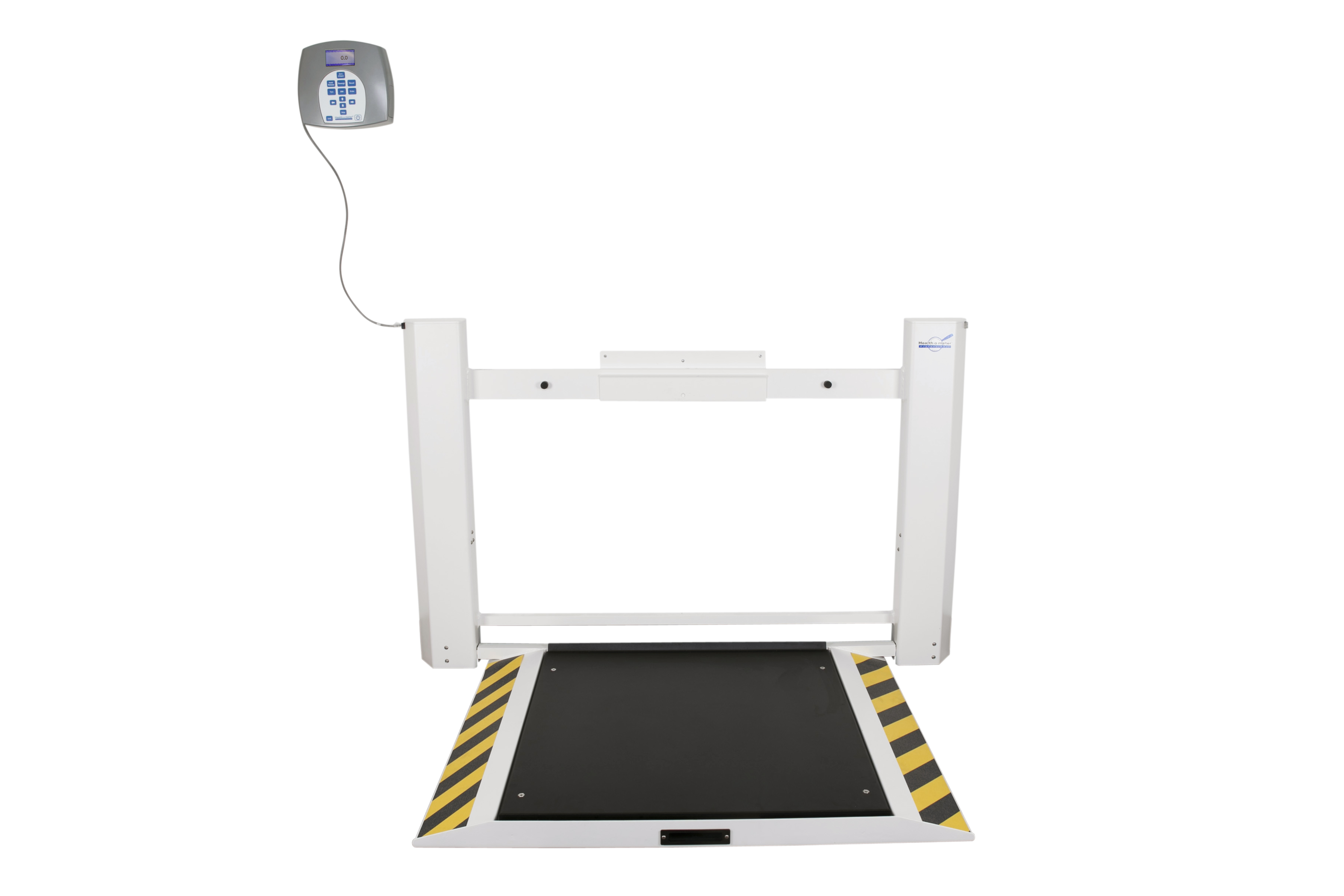 Antimicrobial Wall Mounted Fold Up Wheelchair Scale