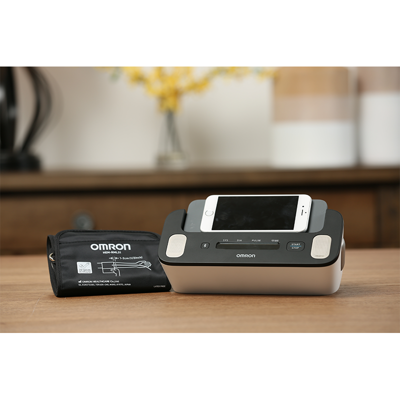 Complete Wireless Upper Arm Blood Pressure Monitor + EKG