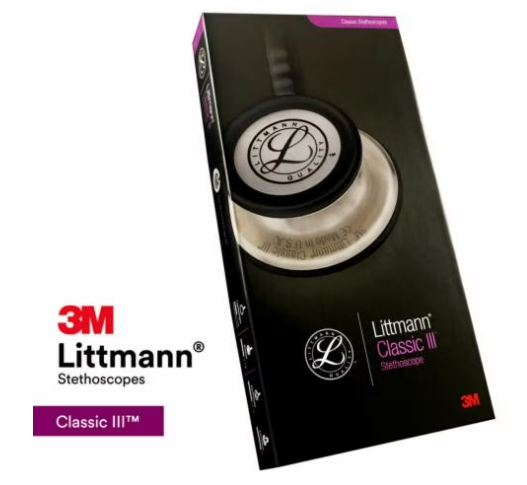 27" Littmann Classic III Stethoscope with Standard Finish Chestpiece