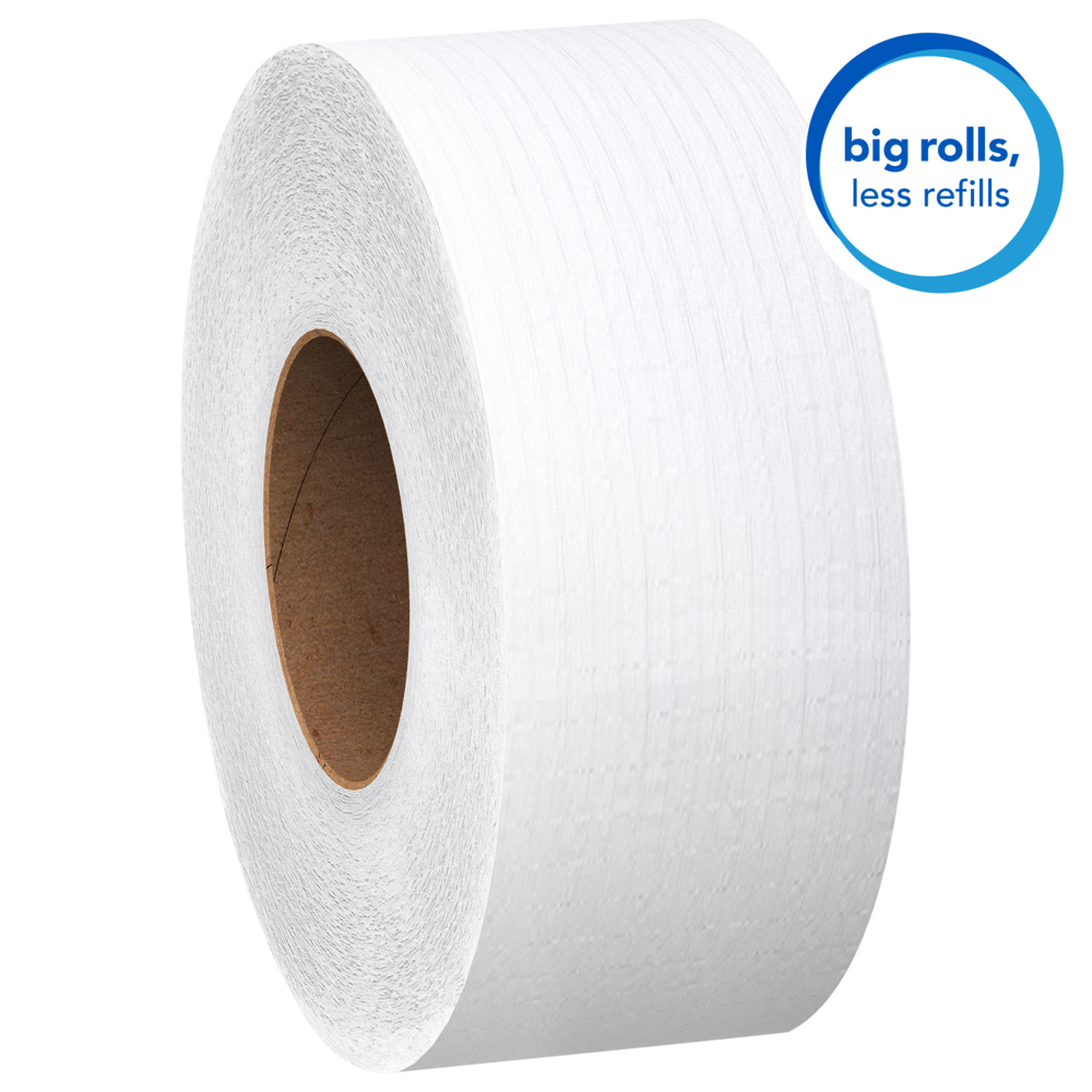 Scott Essential Jumbo Roll Toilet Paper, Standard
