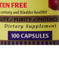 Optimum Cranberry Powder Capsules – 425 mg, 100 Capsules