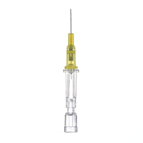 Introcan Safety IV Catheter Straight, Notched, 24G x 0.55"