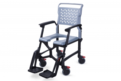 BathMobile Adjustable Shower Commode Chair