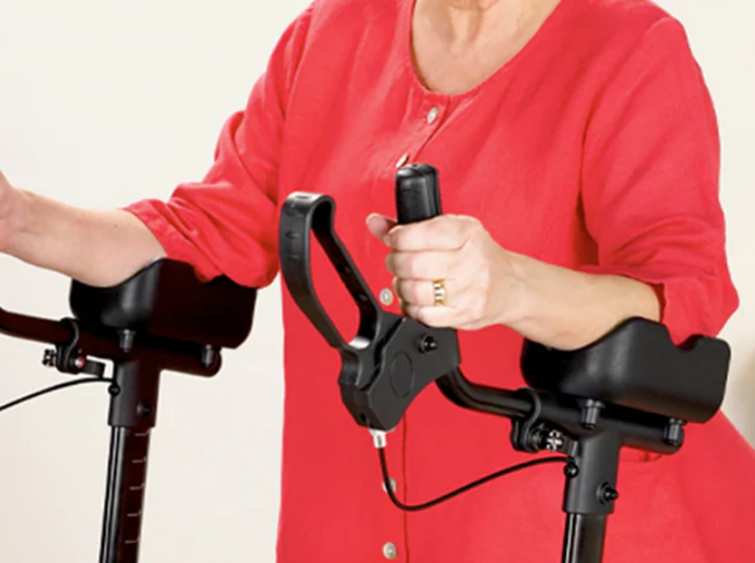 So Lite Glide Tool-free Folding Backsaver Rollator Walker