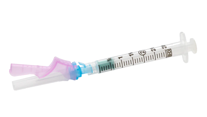Eclipse Detatchable Needles with 1 mL LuerLok Syringe