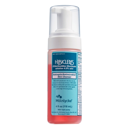  Hibiclens 4 oz Wide Neck Pack with Foam Dispenser