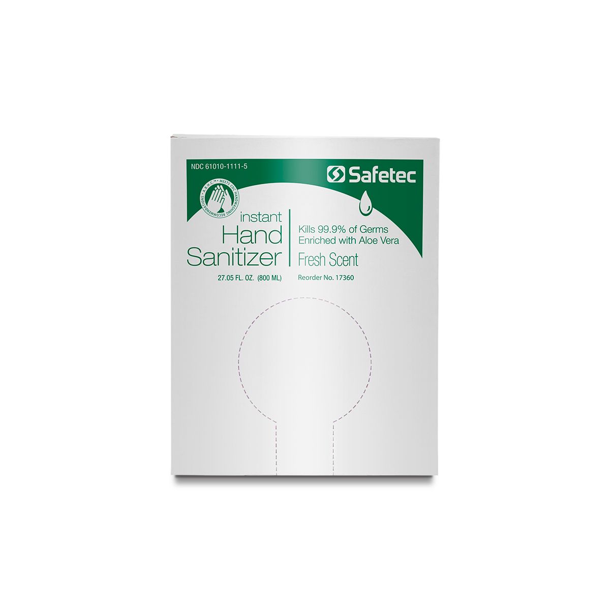 Instant Hand Sanitizer Dispenser Refill