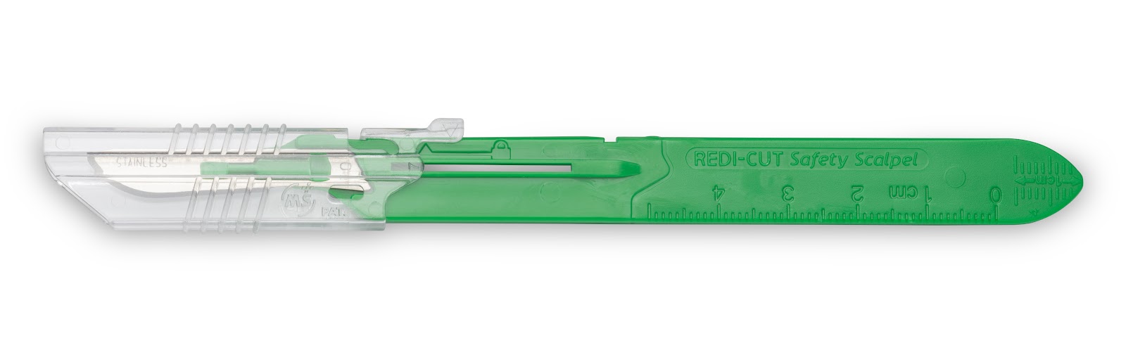 Redi Cut Disposable Safety Scalpel with TechnoCut Premium Blade and Retractable Sheath