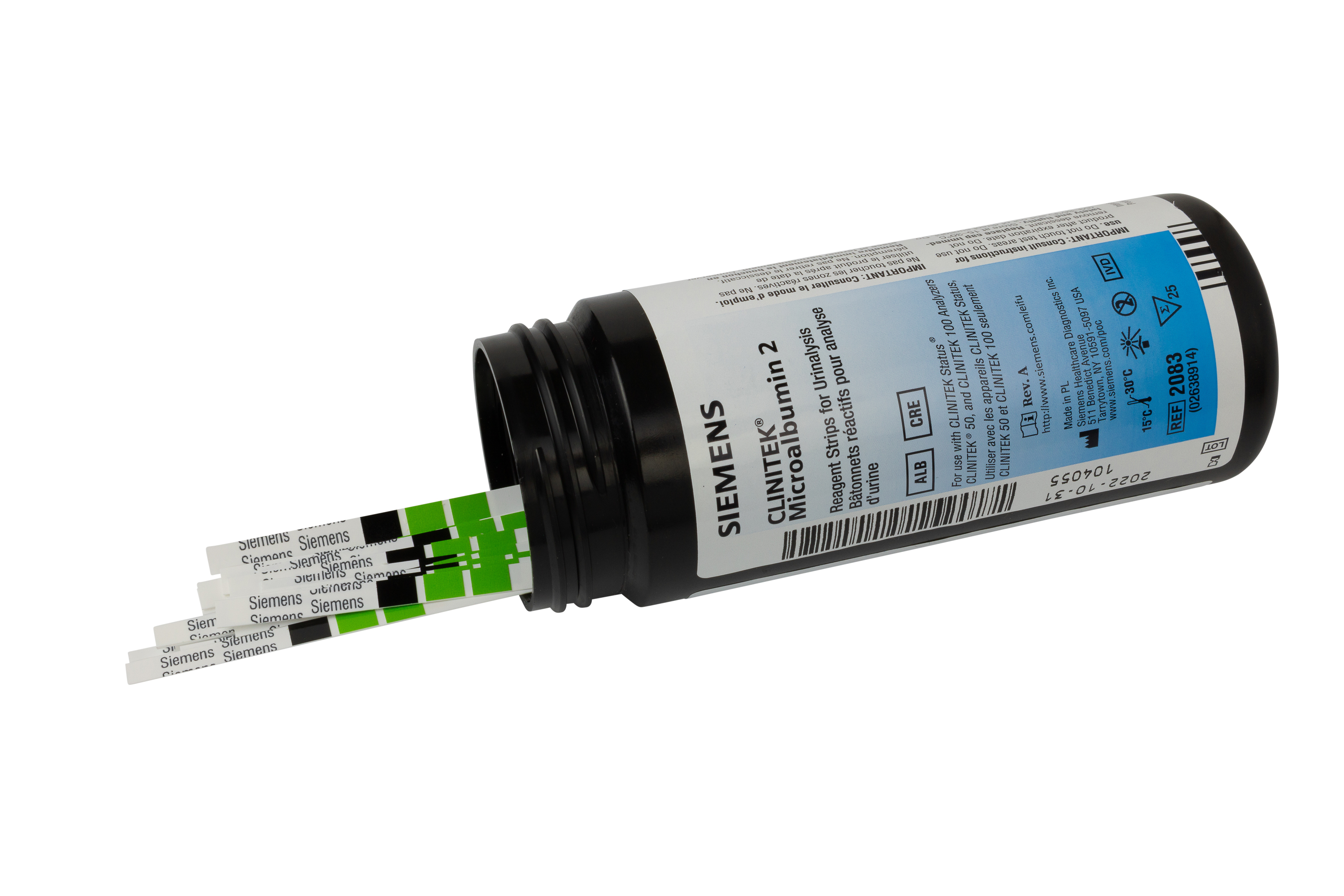 Clinitek Microalbumin Reagent Test Strips
