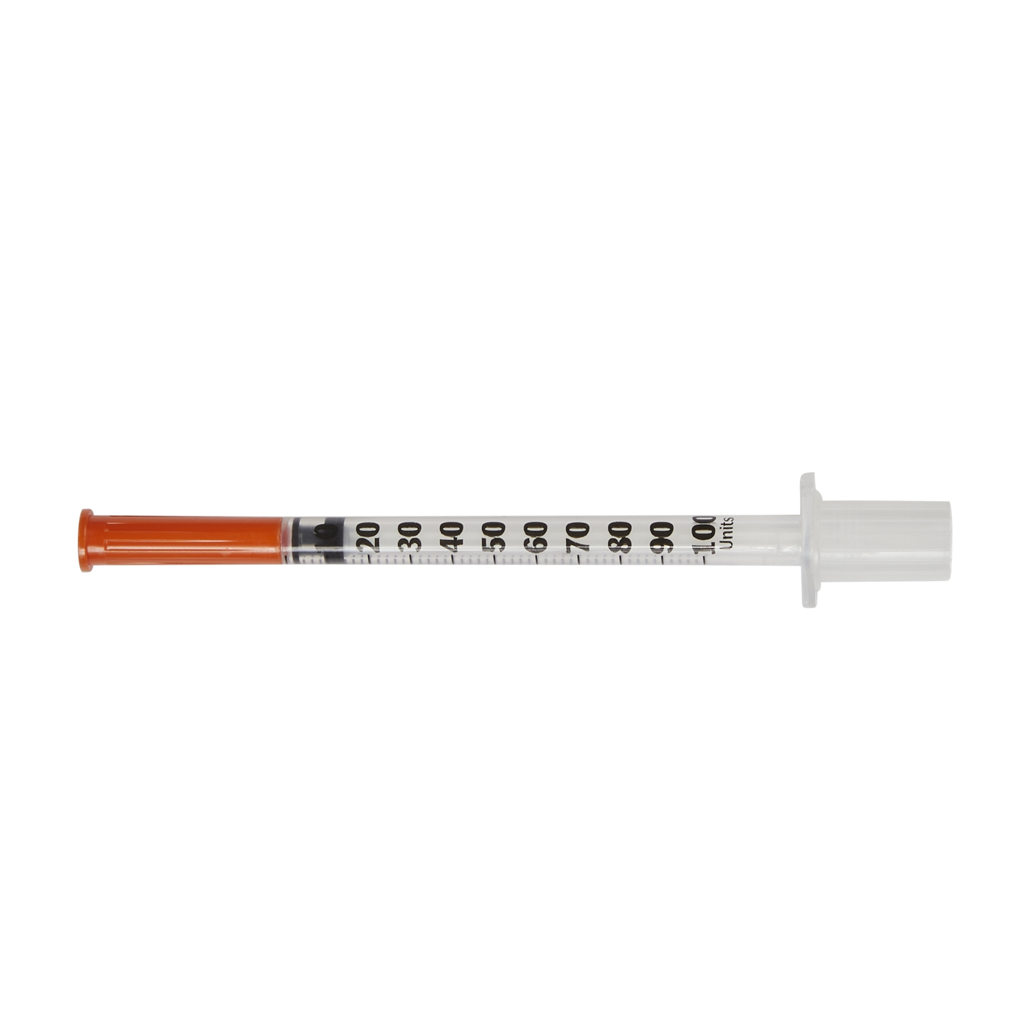 Insulin Syringe with Needle, 1mL