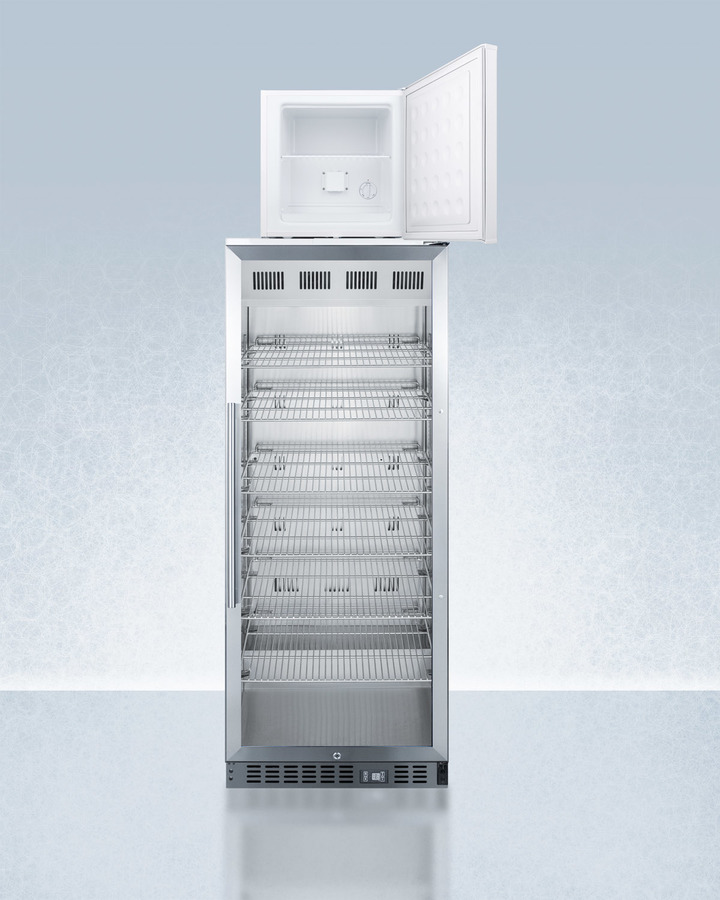 24" Wide All Refrigerator / All Freezer Combination