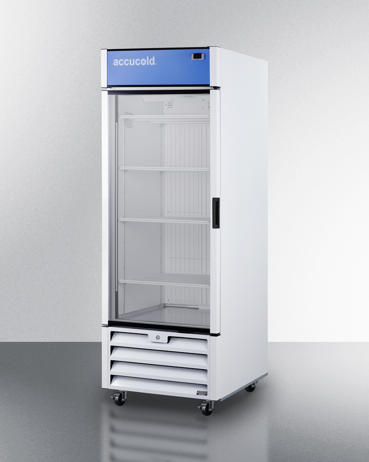 30" Wide Upright All Freezer with LHD Door Swing