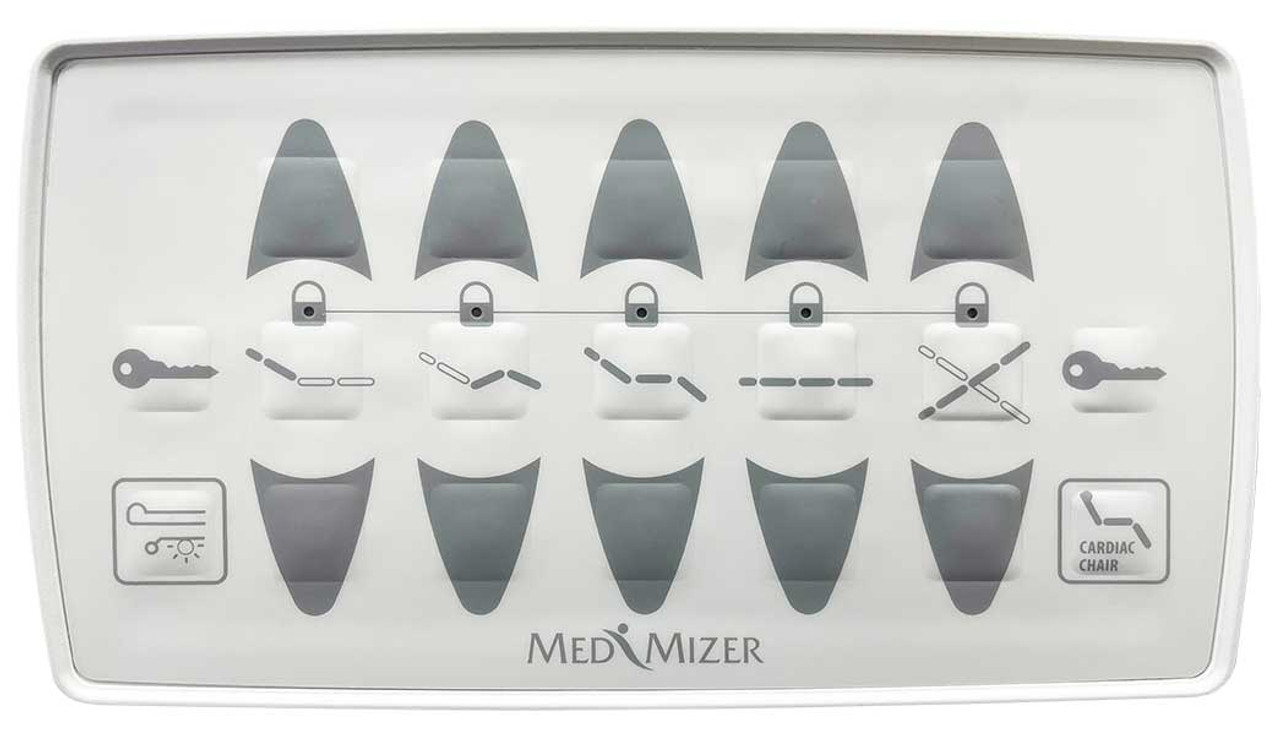 Caregiver Controls on Footboard