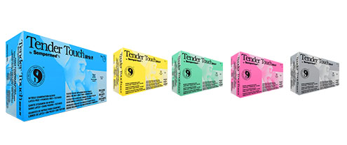 Tender Touch Nitrile Exam Gloves, Powder Free