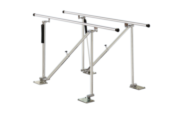 Height Adjustable Floor Mounted Parallel Bars