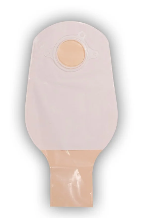 Natura Two Piece Drainable Pouch, Opaque, 12", 1-Sided Comfort Panel and Tail Clip