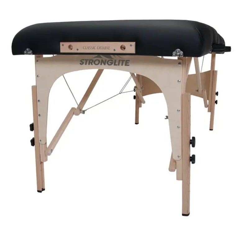 Stronglite Classic Bariatric Massage Table with Adjustable Back
