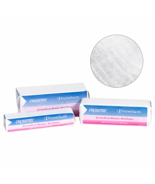 Cotton Filled Sponge Exodontia, Premium Sterile, 2" x 2"